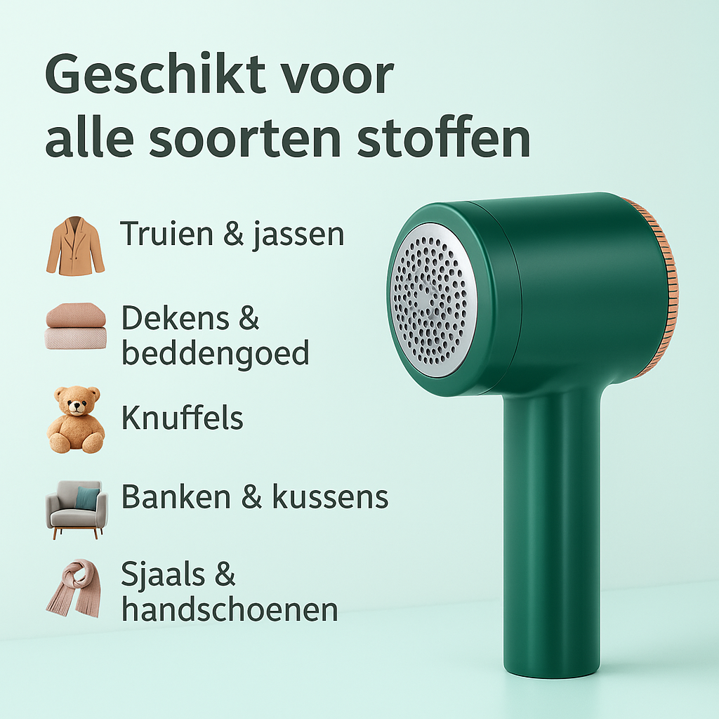 Geschikt voor verschillende stoffen